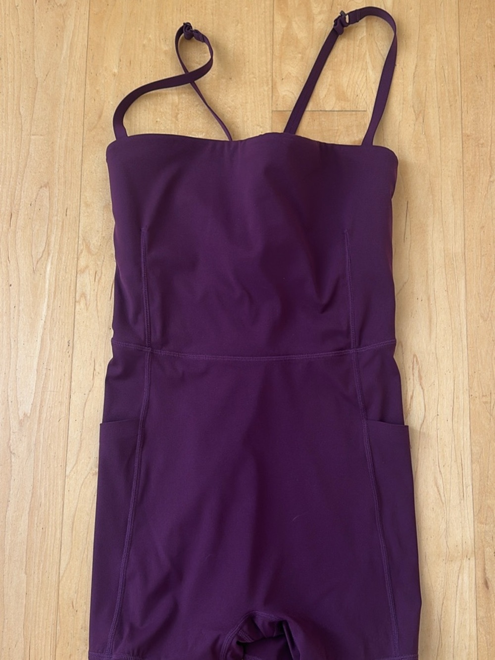 POPFLEX Women's Bodysuit in Deep Plum